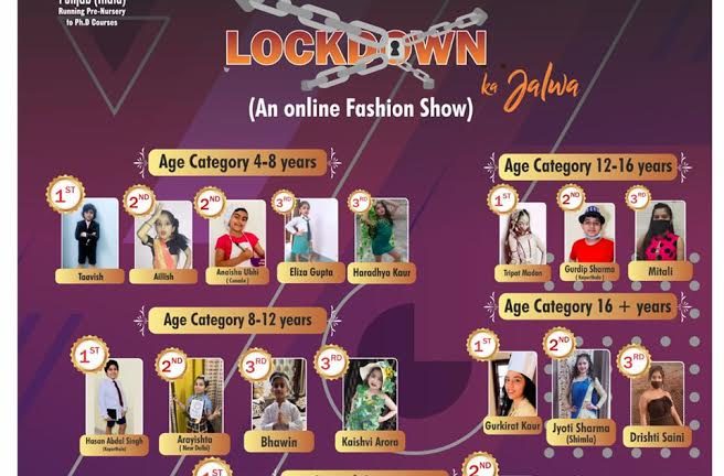 CT Group organises online fashion show competition themed on Lockdown