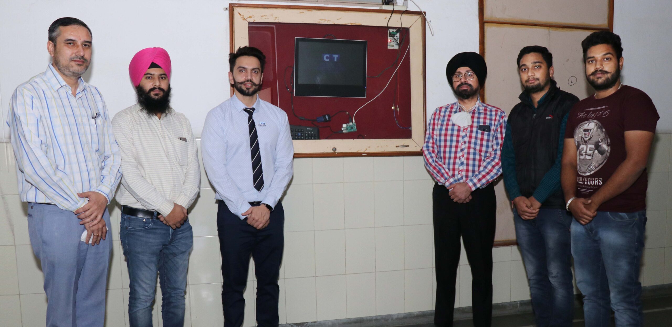 CT Group students develop Solar Operated Mini Computer
