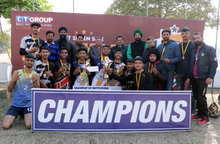 Two day CT U-19 Volleyball Tournament concludes at CT Group