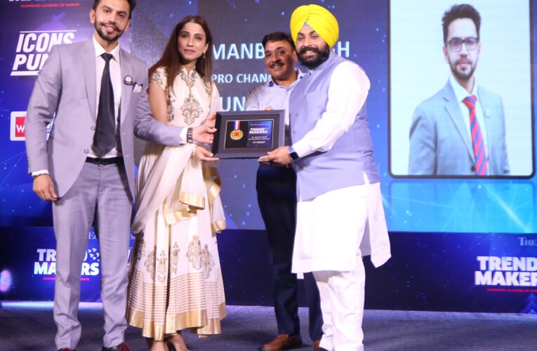 CT Group Managing Director Dr. Manbir Singh receives ‘Icon of Punjab’ Award