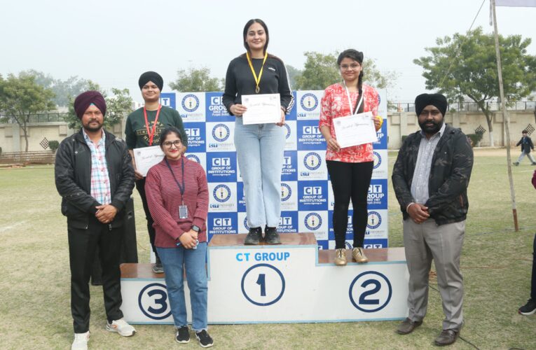 CT Group of Institutions, North Campus Organizes an ‘Athlete Meet’
