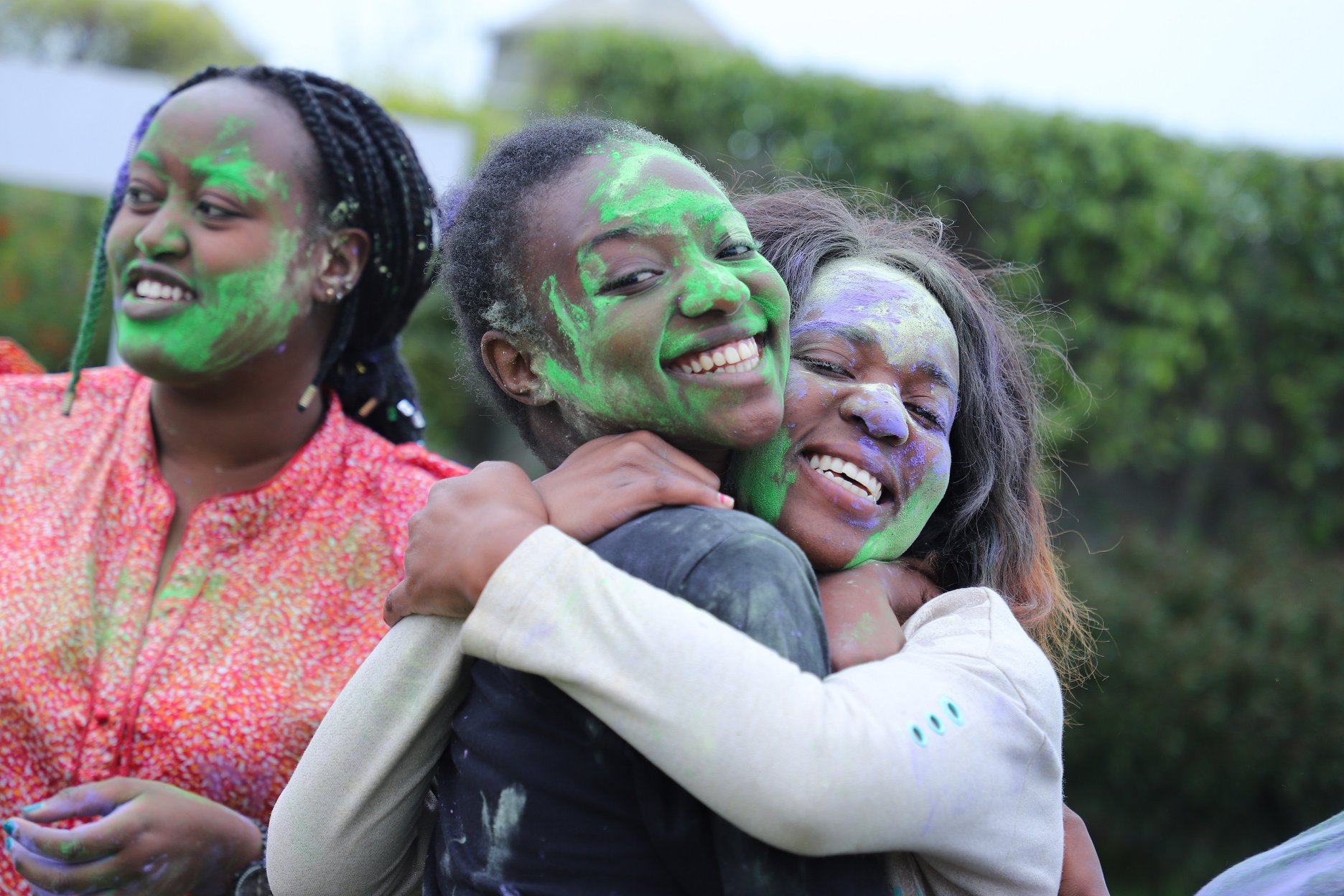 Students of CT Group celebrated the festival of colors with great fervor
