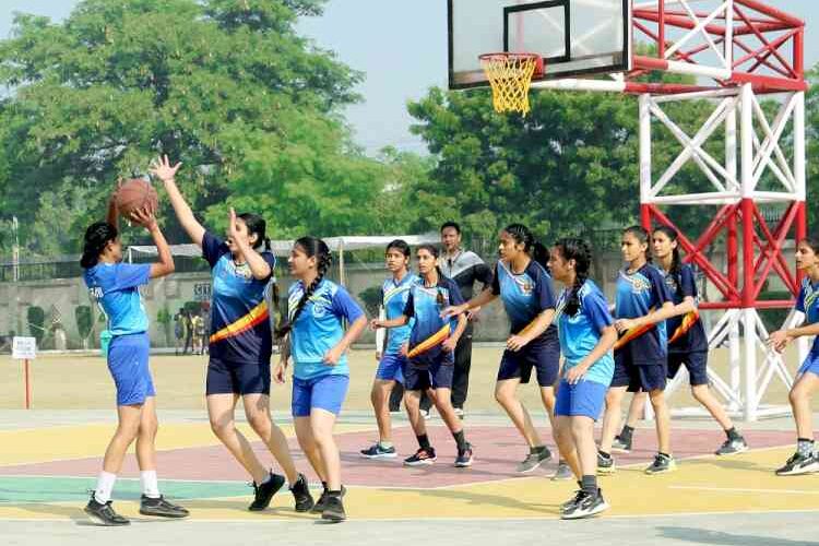 4 day CBSE Cluster Basketball Tournament concludes at CT Public School